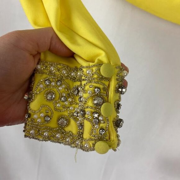 Hannah S 2 Piece Homecoming Fun Fashion Lemon Dress Size 4 . - Picture 6 of 16